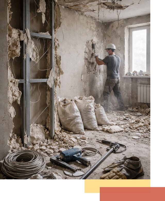 Профессиональный демонтаж зданий и конструкций в Ирбите