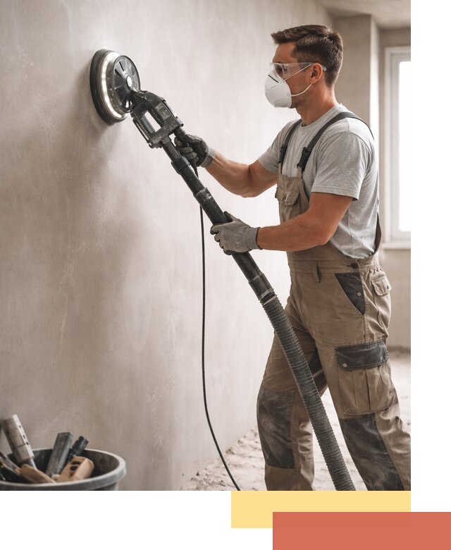 Профессиональная шлифовка стен в Ирбите быстро и качественно