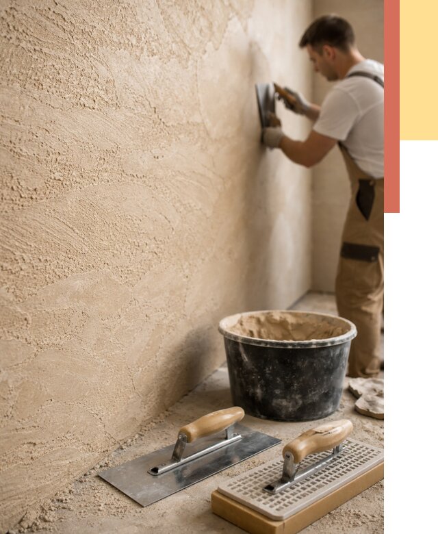 Декоративная штукатурка травертин в Ирбите от 1979 руб/м2 — качественно и недорого | ОТДЕЛОЧНИК-Рбт