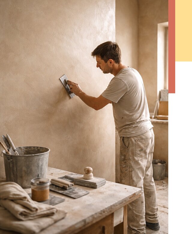 Марокканская штукатурка таделакт в Ирбите под ключ от 4617 руб. | ОТДЕЛОЧНИК-Рбт