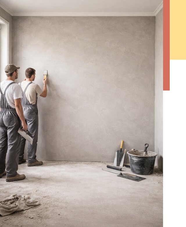 Микробетон на стены в Ирбите от 1374 руб. — нанесение и отделка | ОТДЕЛОЧНИК-Рбт