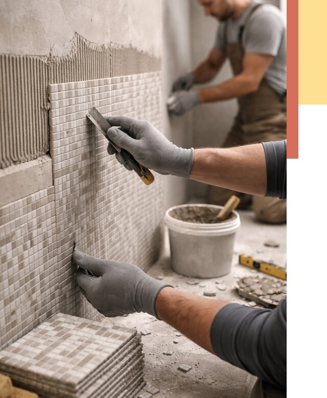 Облицовка стен мозаикой в Ирбите от 3518 руб/м2 — укладка мозаики на стены | ОТДЕЛОЧНИК-Рбт