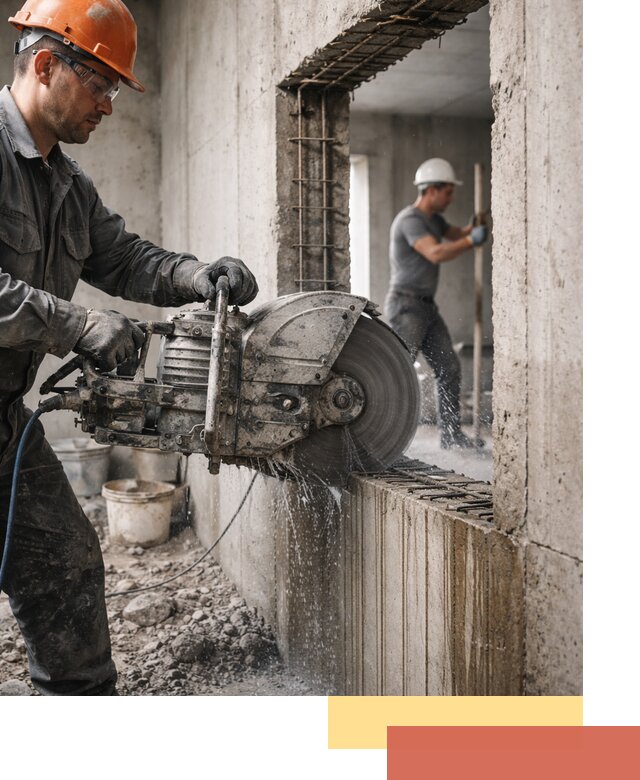 Алмазная резка проемов в Ирбите быстро и точно