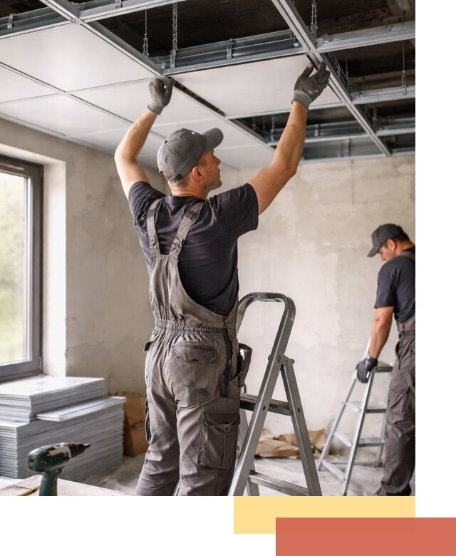 Монтаж кассетного потолка в Ирбите качественно и быстро