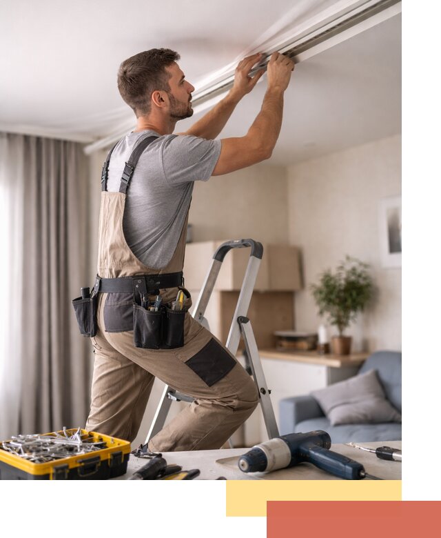 Ремонт натяжных потолков в Ирбите — качественно и оперативно