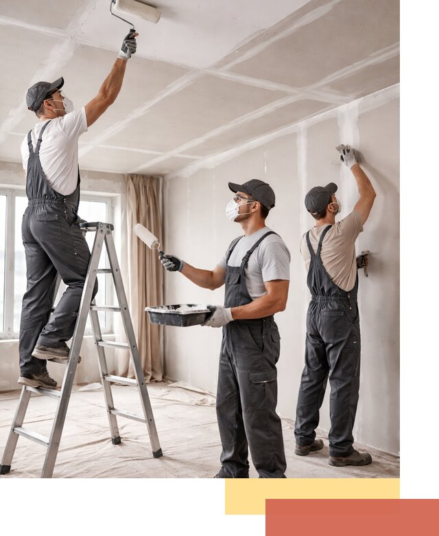 Покраска потолка из гипсокартона в Ирбите качественно и недорого