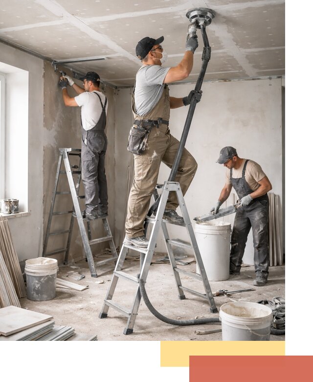 Ремонт потолка из гипсокартона в Ирбите: быстрый и качественный монтаж