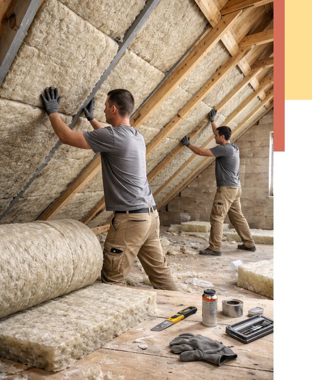 Утепление потолка минватой в Ирбите от 1594 руб. — быстро и недорого | ОТДЕЛОЧНИК-Рбт