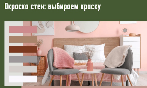 Окраска стен: выбираем краску в Ирбите. 